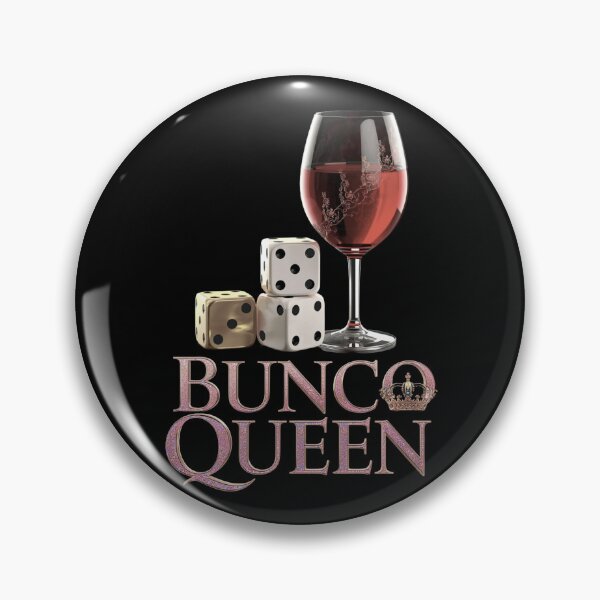 Item preview, Bunco game Queen Shirt – Funny Bunco Game T-Shirt with Dice & Wine designed and sold by MoonLightFX.