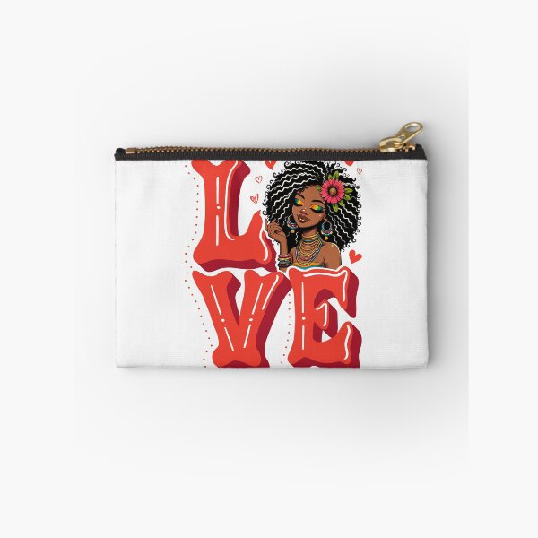 Item preview, Afro Love Queen Illustration designed and sold by Lulunza.
