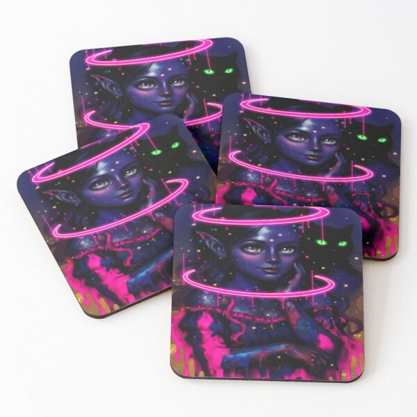 Item preview, dark cosmic elf designed and sold by Ecosetereos.