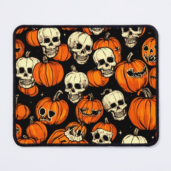 Item preview, Skull in a Pumpkin Hat designed and sold by Zofia Sosnecka.