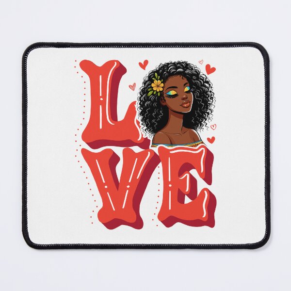 Item preview, Trendy Afrocentric Love Artwork designed and sold by Lulunza.