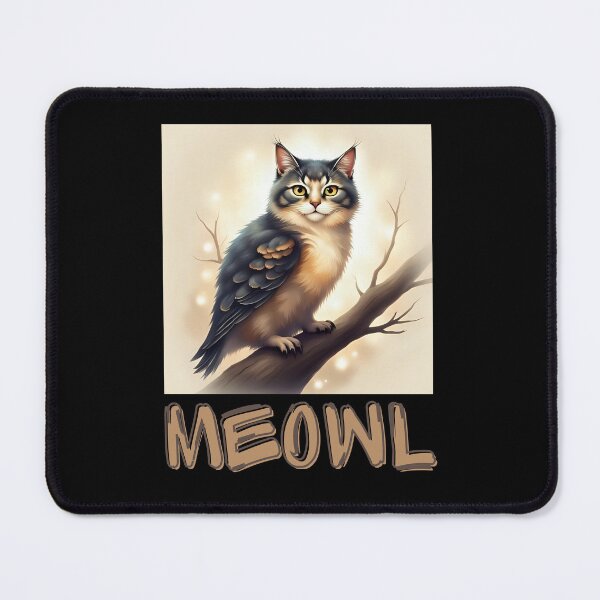 Item preview, Meowl Brainrot T-shirt designed and sold by Pishpunta.