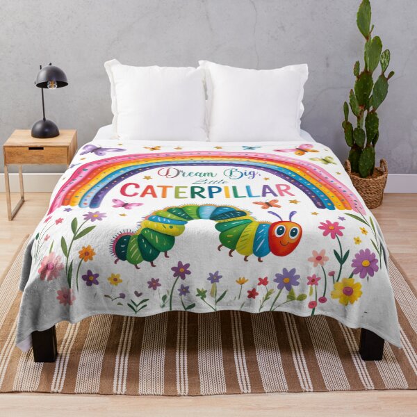 Item preview, Dream Big Little Caterpillar • Personalized Rainbow Butterfly Kids Design designed and sold by Twist & Print.