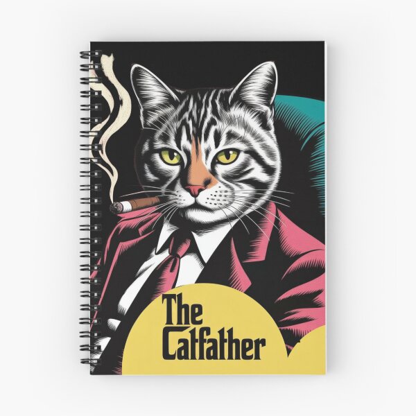 Item preview, The Catfather – Mafia Boss Cat designed and sold by Margot’s Creative World.