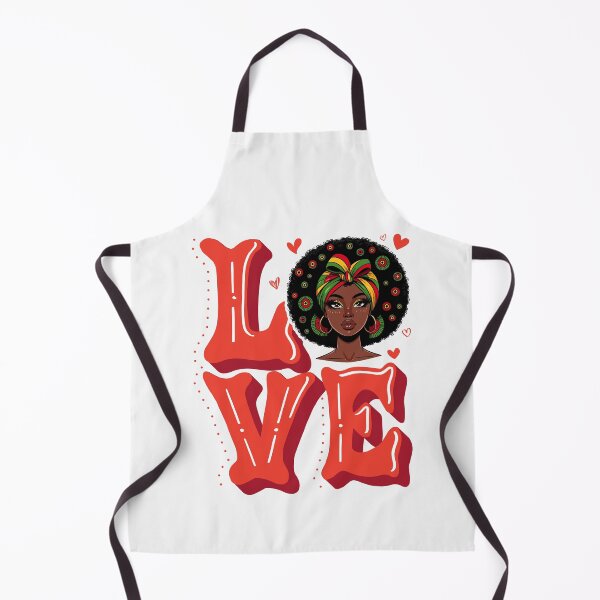 Item preview, Afro Love Queen Illustration designed and sold by Lulunza.