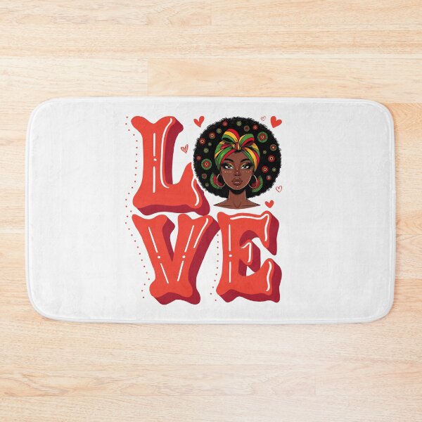 Item preview, Afro Love Queen Illustration designed and sold by Lulunza.