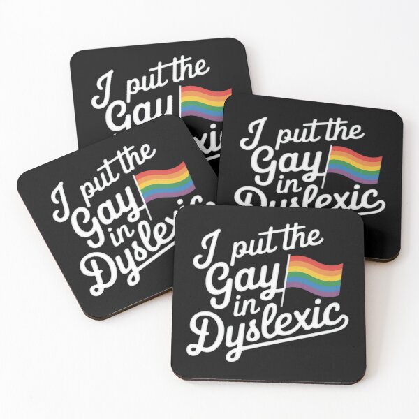 Item preview, I Put The Gay In Dyslexic Celebrate Identity With Humor and Pride designed and sold by SkymarArt.