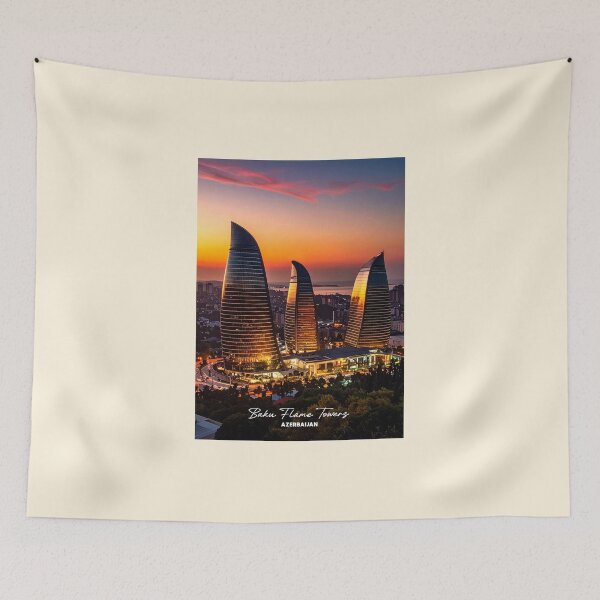 Item preview, Baku Flame Towers designed and sold by BoKev.
