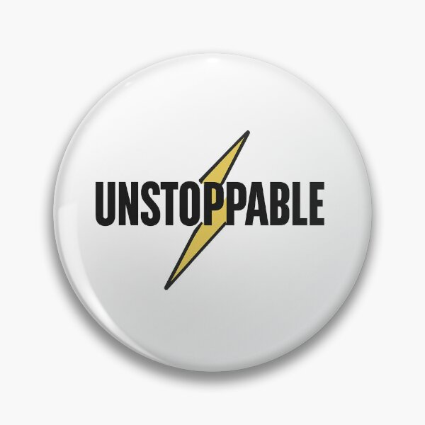 Item preview, Unstoppable Lightning Bolt Logo – Bold Motivational Design designed and sold by MiLaKK.