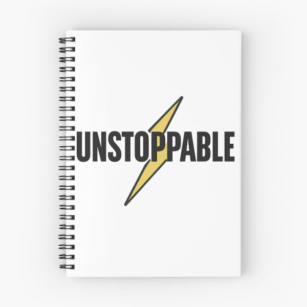 Item preview, Unstoppable Lightning Bolt Logo – Bold Motivational Design designed and sold by MiLaKK.