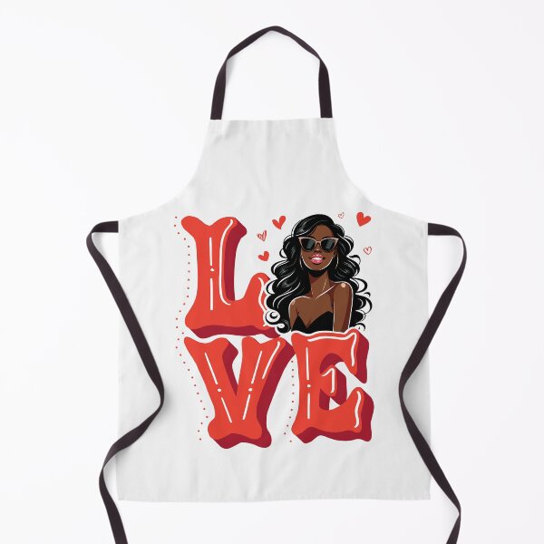Item preview, Afro Girl Love Typography designed and sold by Lulunza.
