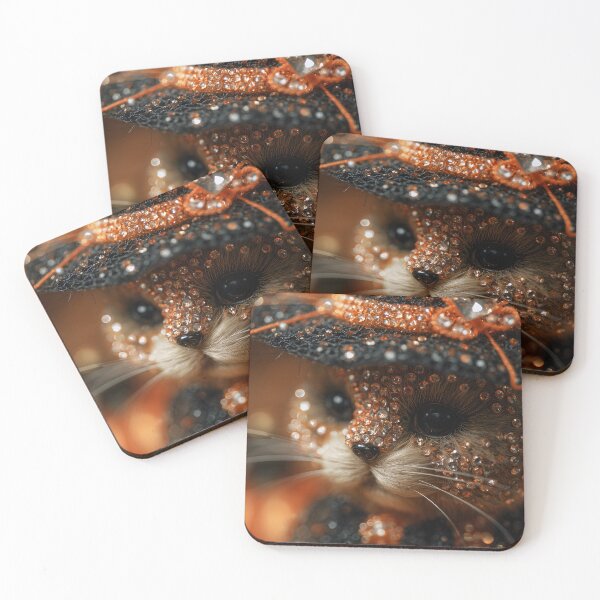 Item preview, Sparkling Jewel Cat | Crystal & Rhinestone Fantasy Halloween 4 designed and sold by CosmoLab.