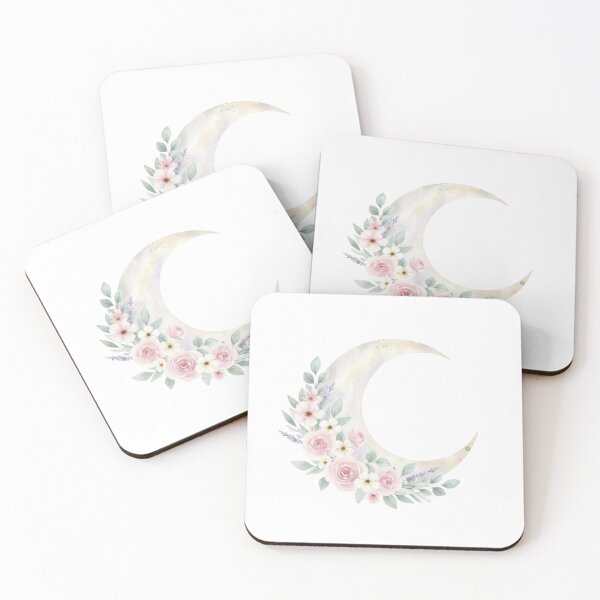 Item preview, Moon petal wreath designed and sold by Zivroart.