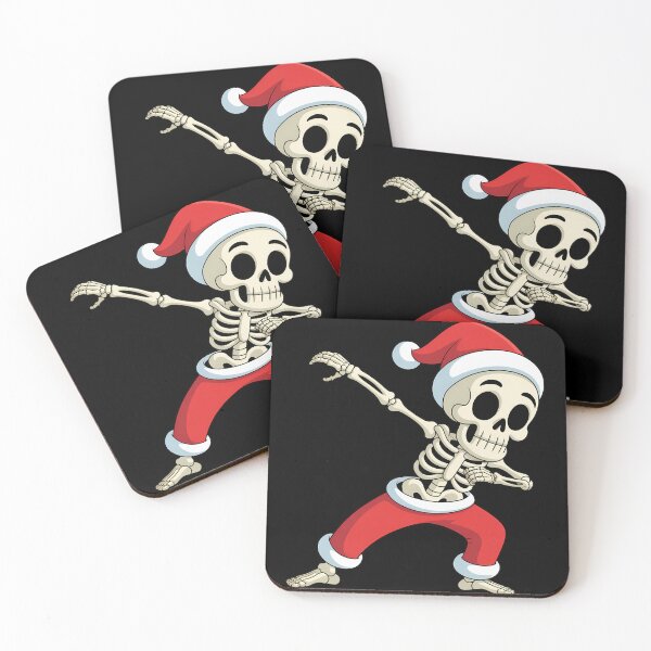 Item preview, Dabbing Skeleton Santa Hat Christmas Pajama Cute Skull designed and sold by tabdejinti.
