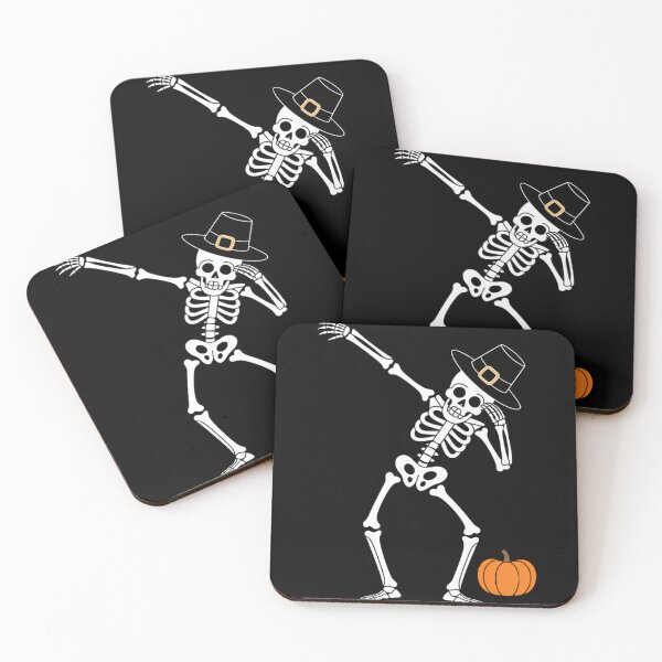 Item preview, Dabbing Skeleton  , Pilgrim Thanksgiving designed and sold by tabdejinti.