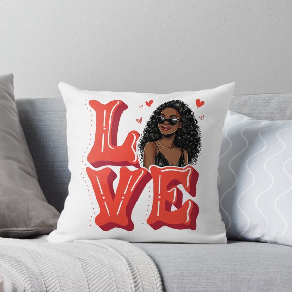 Item preview, Melanin Love Queen Art designed and sold by Lulunza.