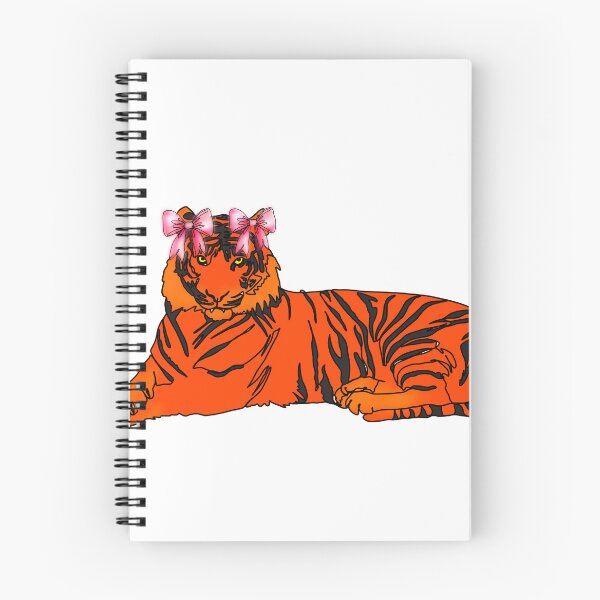 Item preview, Maple the Tiger with two pink Bow – animalzinhats designed and sold by Ashley’sAnimalz.