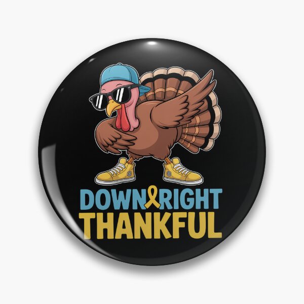 Item preview, Dabbing Thanksgiving Turkey Down Syndrome designed and sold by tabdejinti.
