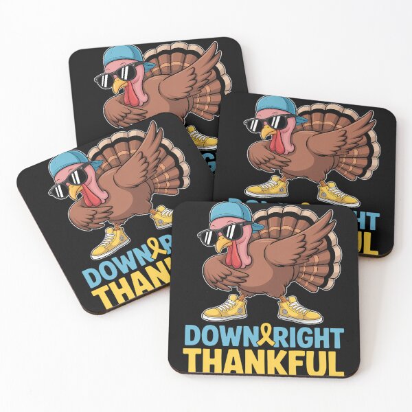 Item preview, Dabbing Thanksgiving Turkey Down Syndrome designed and sold by tabdejinti.