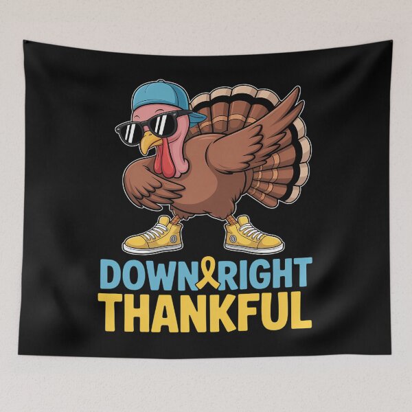 Item preview, Dabbing Thanksgiving Turkey Down Syndrome designed and sold by tabdejinti.