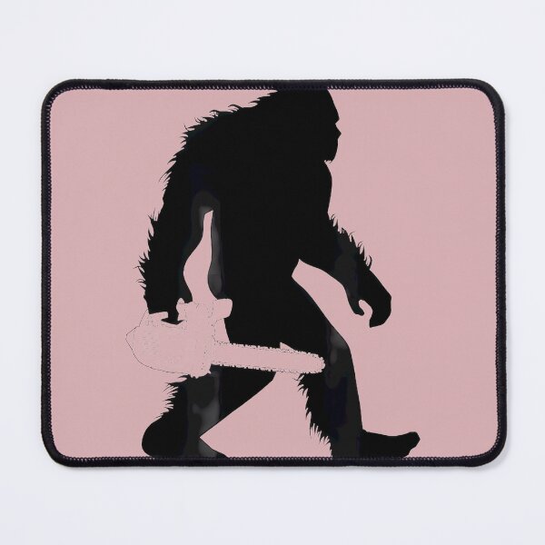 Item preview, Bigfoot With Chainsaw Silhouette By Merch, Limited Edition, Perfect Gift For You And Friends designed and sold by JosephHunter7.