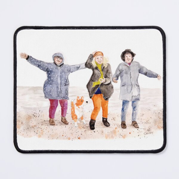 Item preview, Ladies That Laugh with a Corgi designed and sold by LesleyCornish.