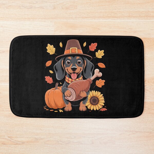 Item preview, Dachshund Pilgrim Happy Thanksgiving Dog designed and sold by tabdejinti.