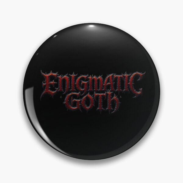 Artikelvorschau, Enigmatic Goth (Offizielles Logo) | Gotischer Metal-Stil entworfen und verkauft von EnigmaticGoth.