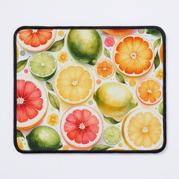 Item preview, Citrus watercolor pattern designed and sold by Nikki-Tee.