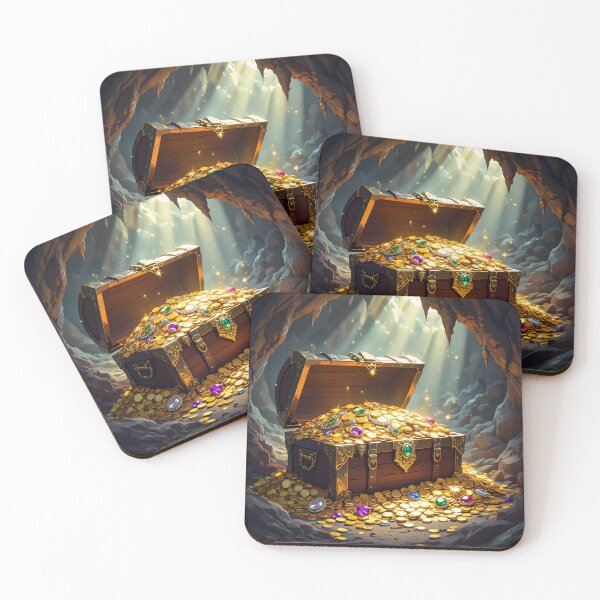 Item preview, Chest with gold designed and sold by Grandcreators.