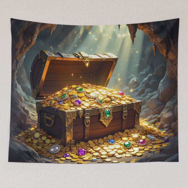 Item preview, Chest with gold designed and sold by Grandcreators.