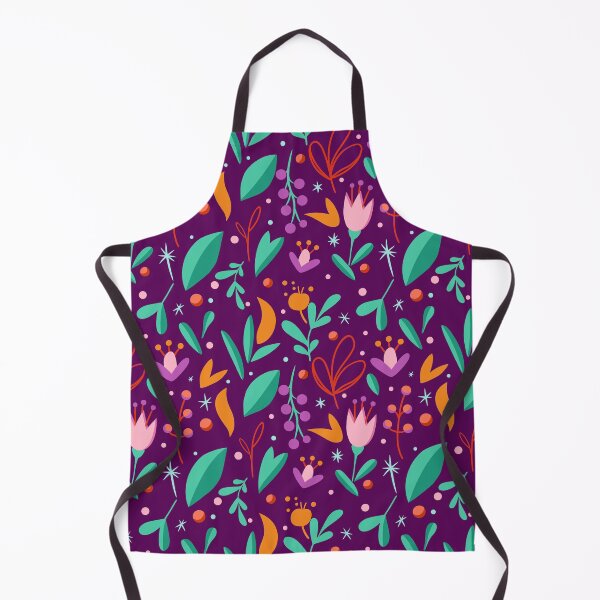 Item preview, Coloful floral pattern designed and sold by patternarya.