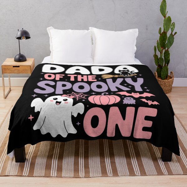Item preview, Dada Of The Spooky One 1st Birthday Halloween Pink Ghost designed and sold by tabdejinti.