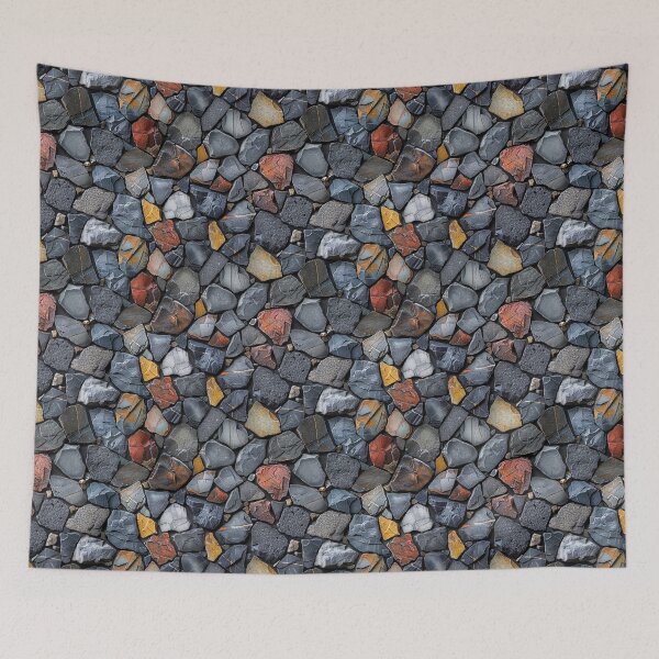 Item preview, Colorful Abstract Stone Mosaic designed and sold by NTGUILTY.