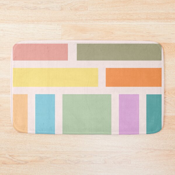 Item preview, Minimalist Colored Geometric Blocks designed and sold by Jeallan Designs.