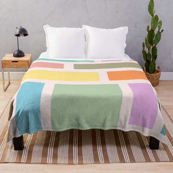 Item preview, Minimalist Colored Geometric Blocks designed and sold by Jeallan Designs.