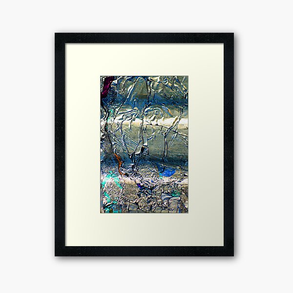 Alluminum In Abstract Framed Art Print