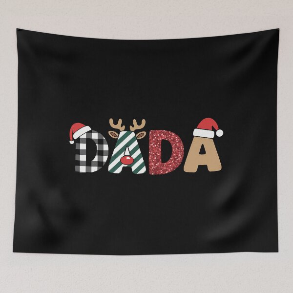 Item preview, Dada Santa Christmas Family Matching Pajamas Mama Xmas designed and sold by tabdejinti.