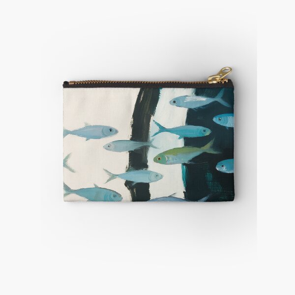 Item preview, Dynamic Blue Fish Crossing Currents designed and sold by zzz888.