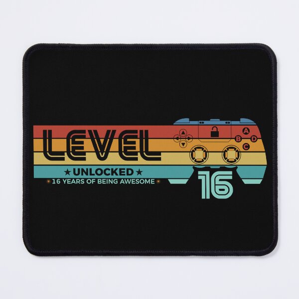 Item preview, Level 16 Unlocked - 16 years old - 16th Birthday Gamer designed and sold by NH2019.