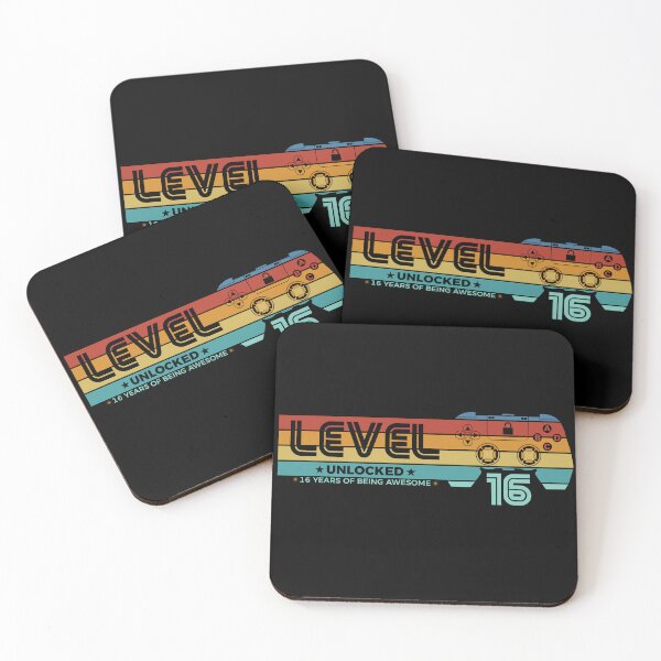 Item preview, Level 16 Unlocked - 16 years old - 16th Birthday Gamer designed and sold by NH2019.