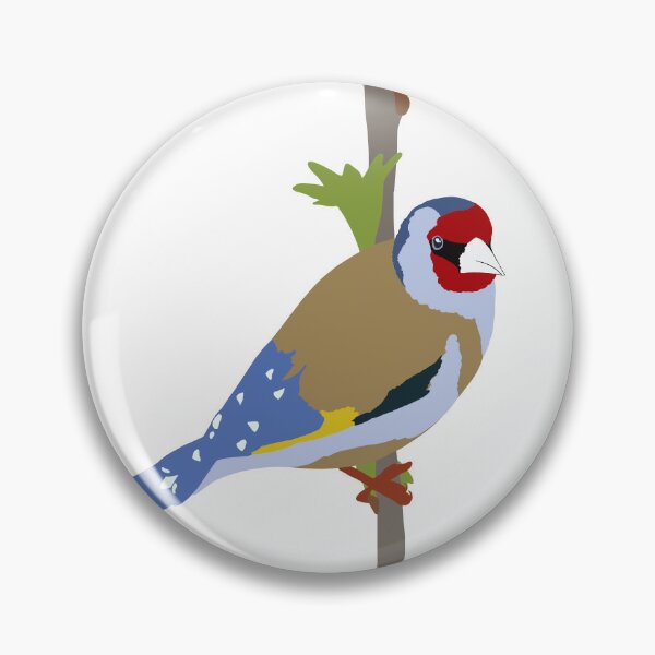 Item preview, Goldfinch on Budding Branch designed and sold by Dawnrawson.