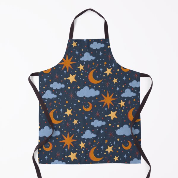 Item preview, Cute Sky with stars and clouds designed and sold by patternarya.