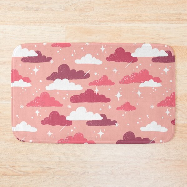 Item preview, Cute Pink Clouds Pattern  designed and sold by patternarya.