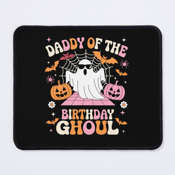 Item preview, Daddy Of The Birthday Ghoul Groovy Halloween Ghost Spooky designed and sold by ticlitule.