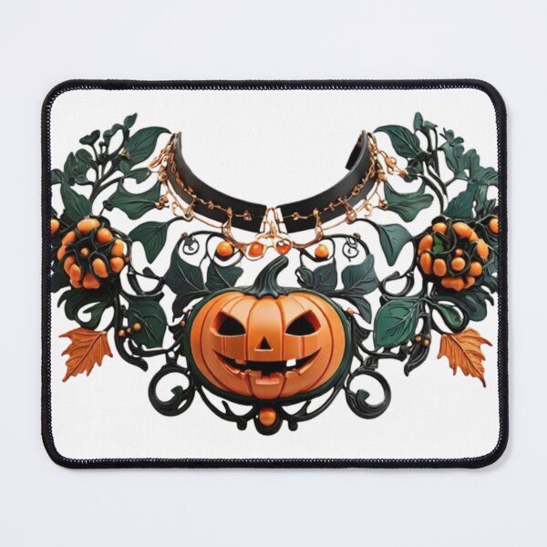 Item preview, Pumpkin Collar – Halloween Statement Necklace designed and sold by Antik by Schulz.