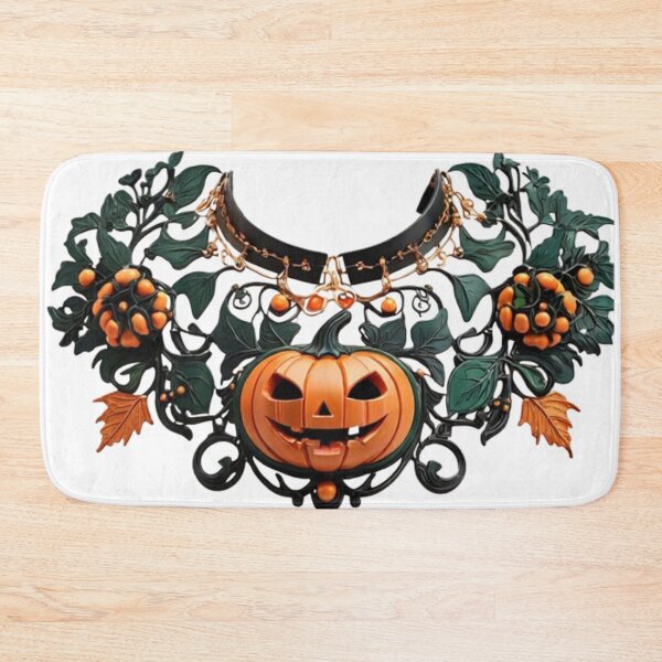 Item preview, Pumpkin Collar – Halloween Statement Necklace designed and sold by Antik by Schulz.