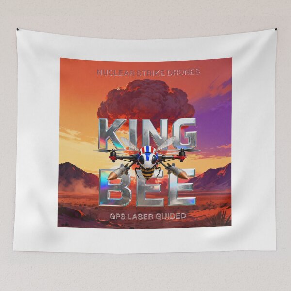 Item preview, The King Bee Print designed and sold by Lichentroupe63.