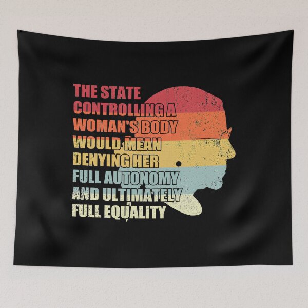 Item preview, The State Controlling A 	's Body Ruth Bader Ginsburg RBG Notorious 	 RBG Quote 	 Es	 designed and sold by kujehwrpn37.
