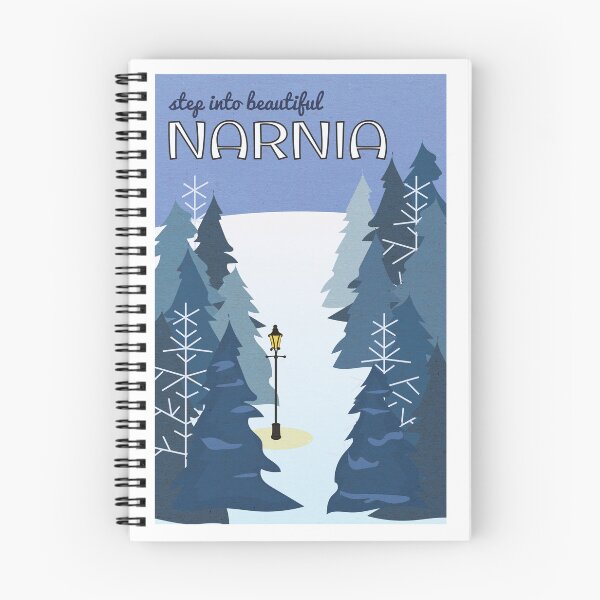Item preview, Lantern Waste from Narnia travel print designed and sold by fatpoppydesign.